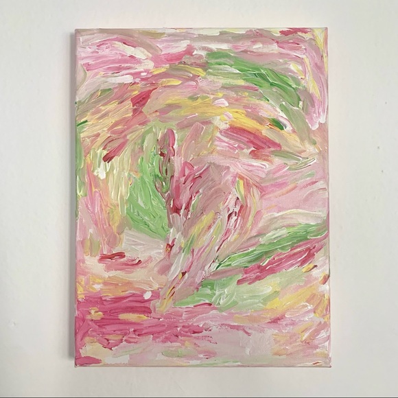 Abstract Canvas Painting Original Acrylic - Picture 2 of 8